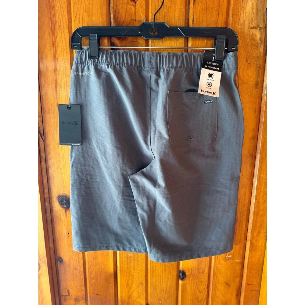 Hurley Kids Phantom Board‎ Shorts Gray 4-WayStretch Quick Dry Size L 12-13 years
